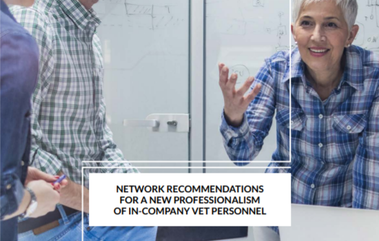 Network recommendations for a new professionalism of in-company vet personnel
